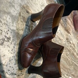 Cole Haan Brown Leather Heeled Shoes